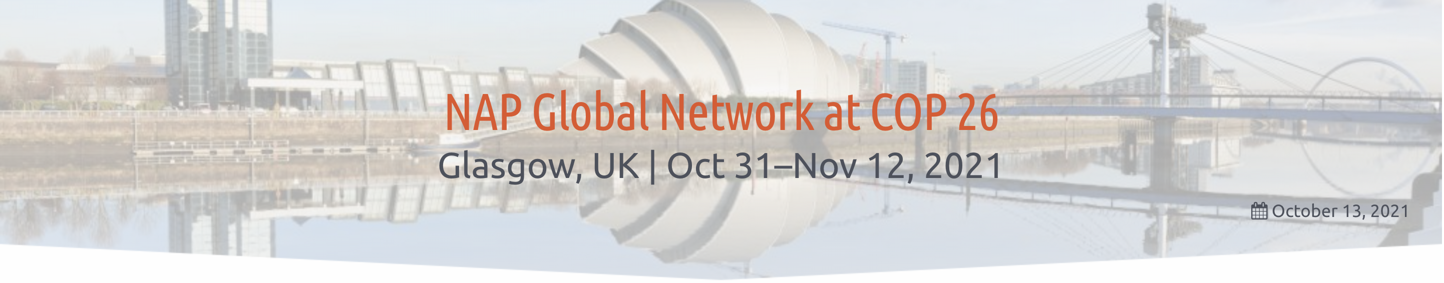 NAP Global Network at COP 26