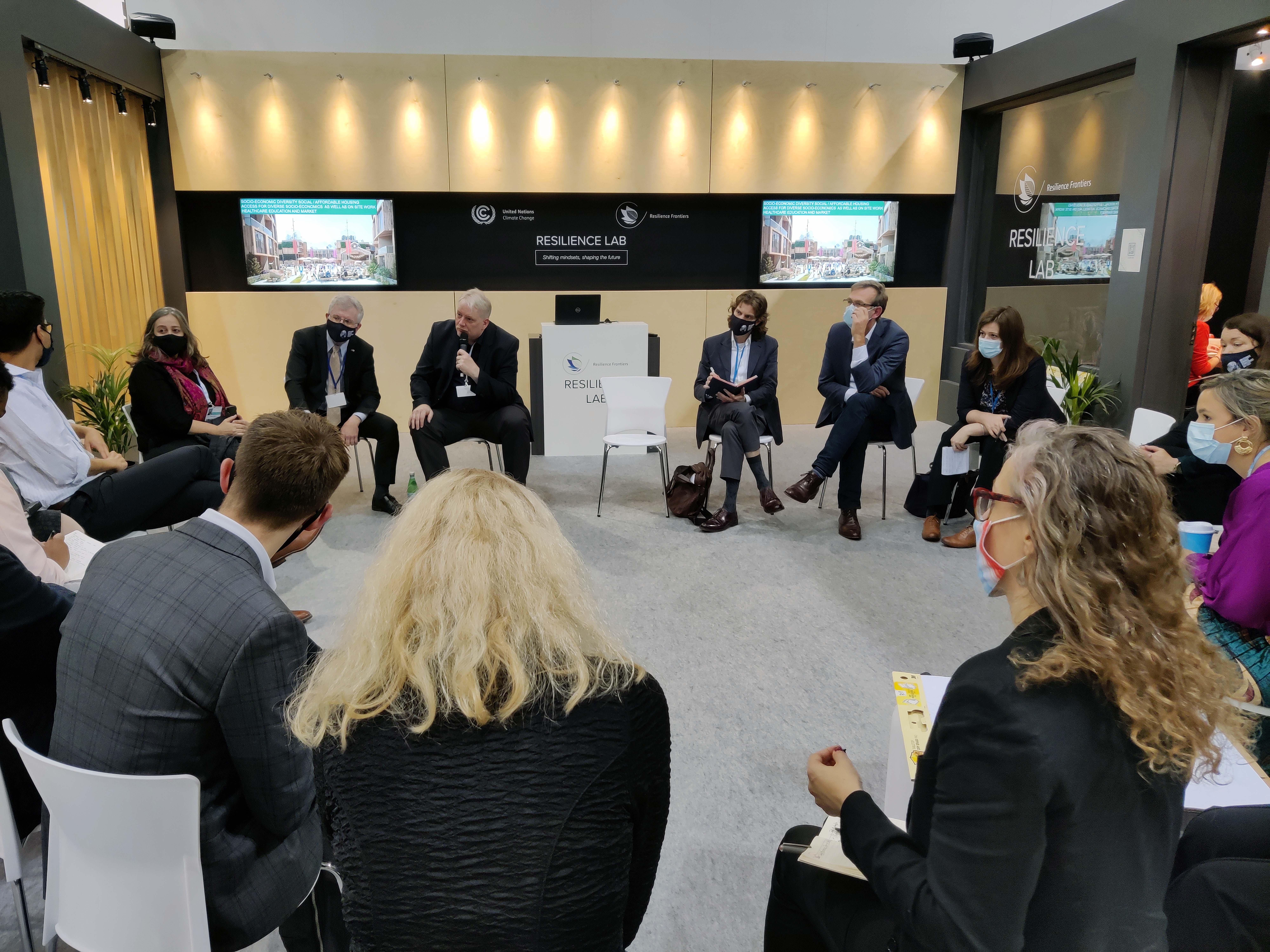 A brainstorming session to ‘re-imagine neighborhoods’ 