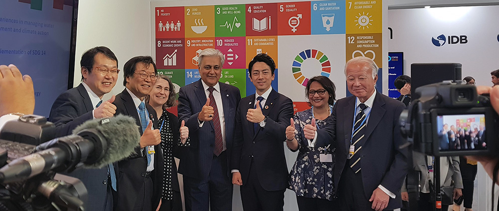 Speakers of the Event on Climate and SDGs Synergy Approach