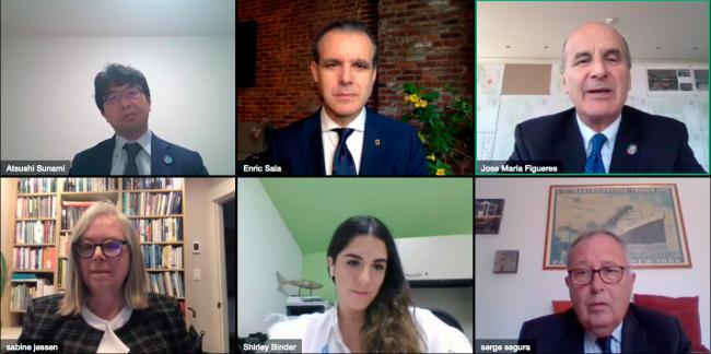 Panelists of the first workshop of the 11th Monaco Blue Initiative