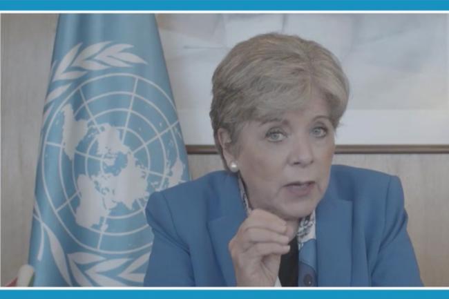 Alicia Bárcena, Executive Secretary, UN Economic Commission for Latin America and the Caribbean (ECLAC