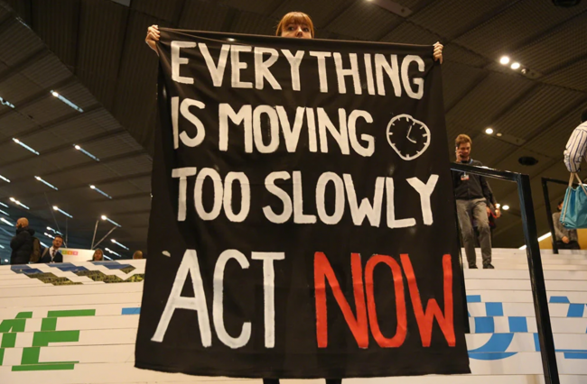 Everything is moving too slowly act now