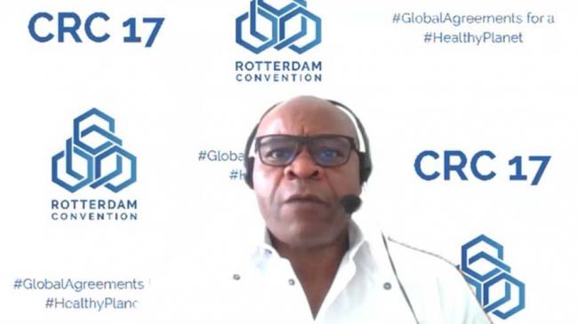 Rémi Nono Womdim, Executive Secretary of the Rotterdam Convention, FAO