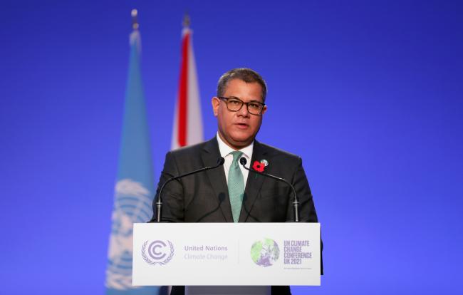 Alok Sharma, COP 26 President, UK