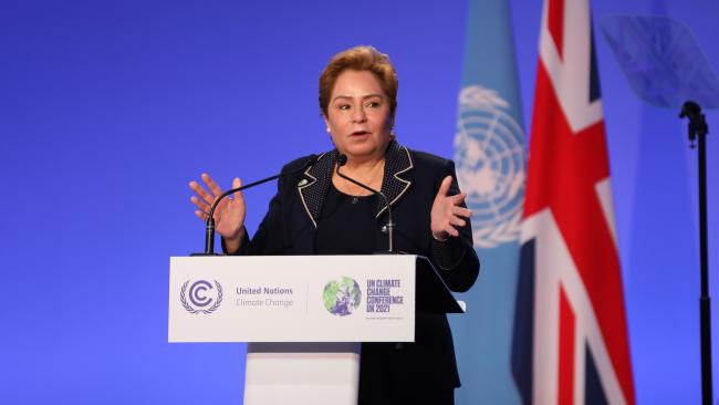 UNFCCC Executive Secretary Patricia Espinosa