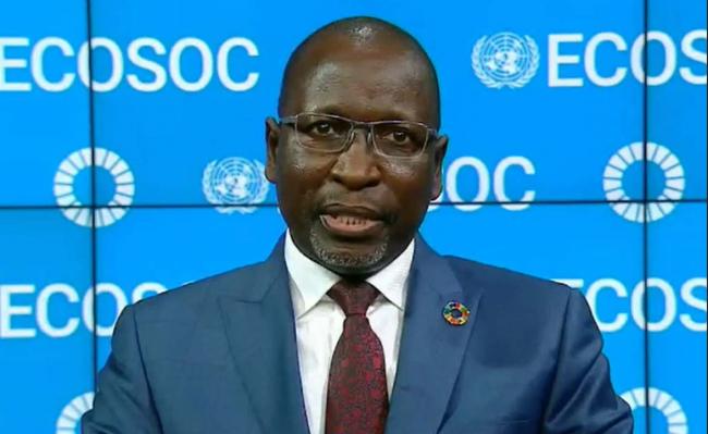 Collen Kelapile, President, UN Economic and Social Council (ECOSOC)