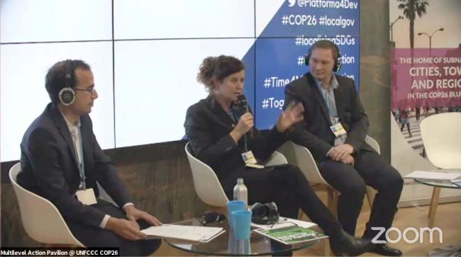 Speakers of the session on Dialogue North – Global South