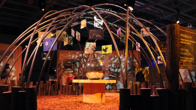 One of the exhibits at the Sustainability Expo