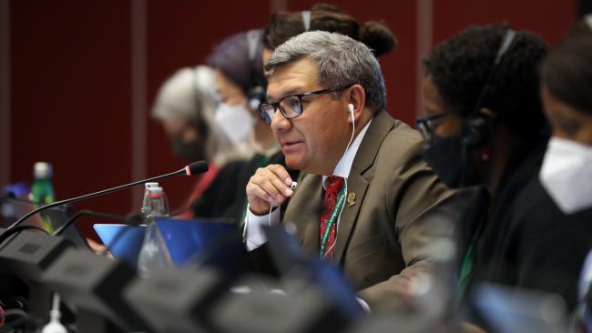SBSTTA 24 Chair Hesiquio Benítez Díaz
