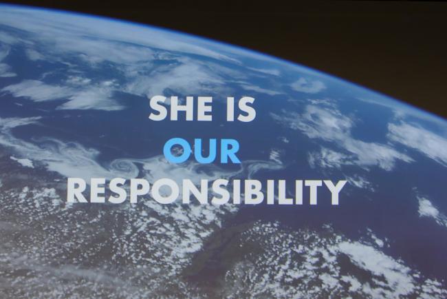 During the opening plenary, delegates are reminded that the ocean is our responsibility