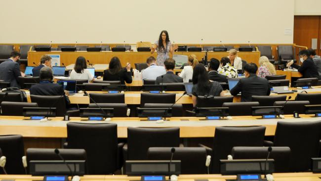 A small group meets following the end of the informal group on MGRs