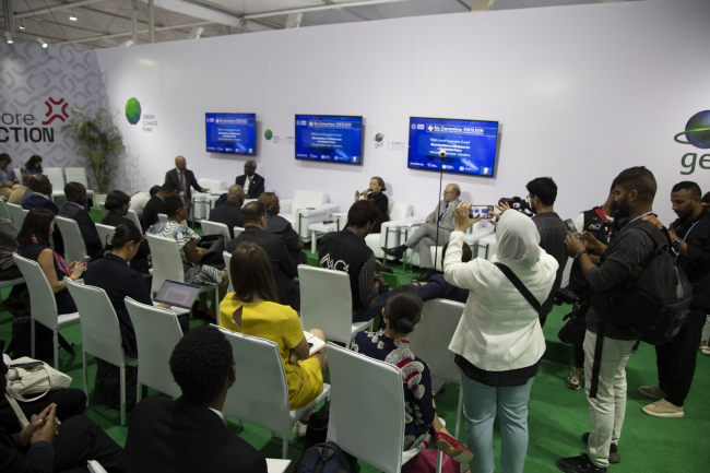 View of the room Restoring balance with nature for a sustainable future COP27 Side Event - 15 Nov 2022 - Photo
