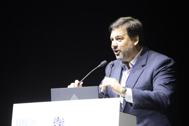 Adrián Peña, Minister of Environment, Uruguay -INC-1-Plastic-26Nov-Photo