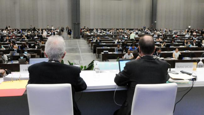 A view of Committee I from the dais perspective