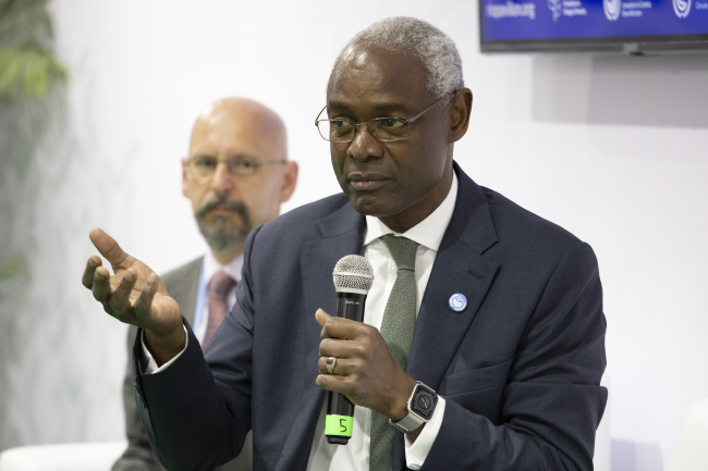 Ibrahim Thiaw, Executive Secretary UNCCD Secretariat - Restoring balance with nature for a sustainable future COP27 Side Event - 15 Nov 2022 - Photo