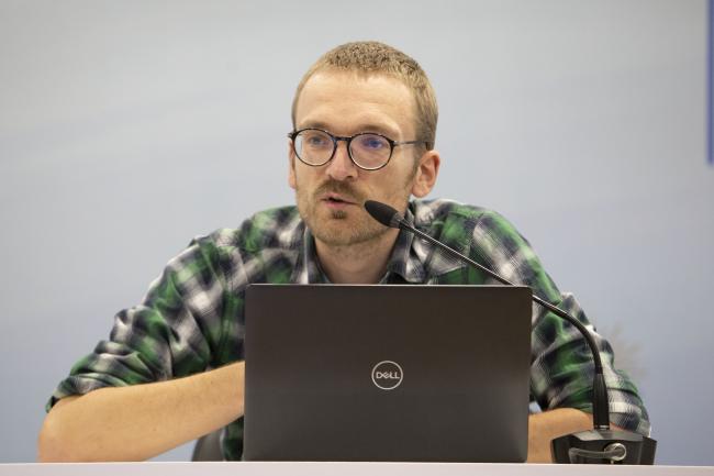Wim Carton, Lund University - The Land Gap Report Side Event COP27 - 11 Nov 2022 - Photo