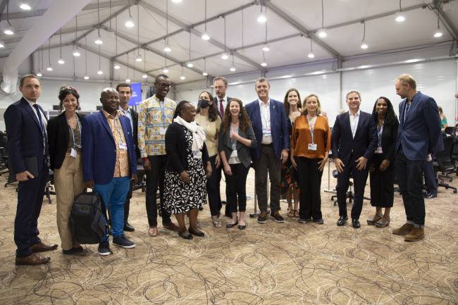 Family Picture  - Blue Carbon Implementation Lab Side Event COP27 - 16 Nov2022