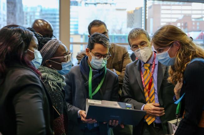 Delegates trying to find common ground
