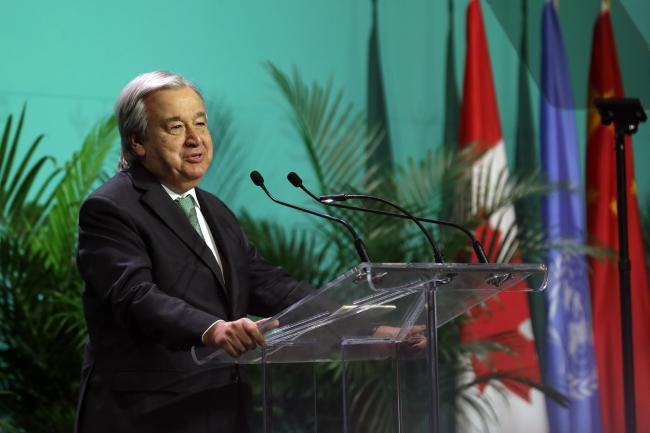 UN Secretary-General António Guterres
