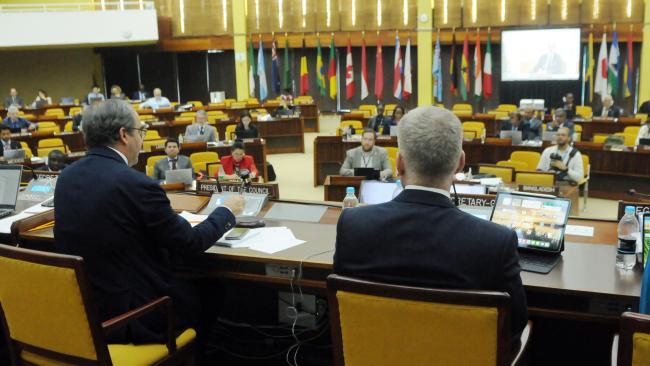 View of the Council from the dais