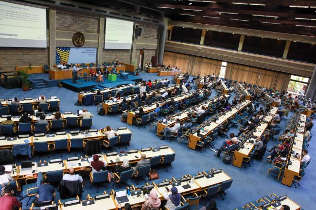 View of the room during the workshop