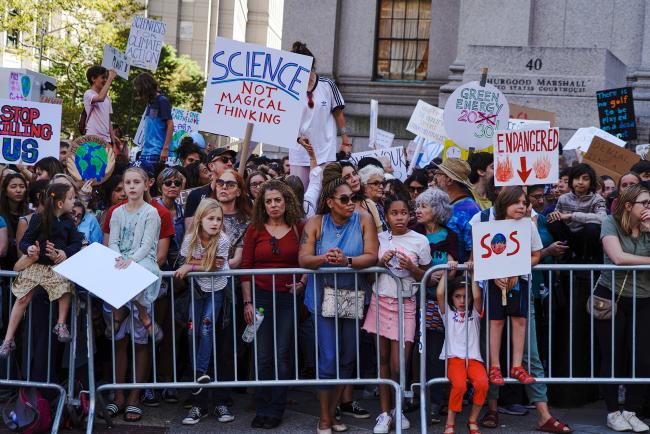 Climate protest