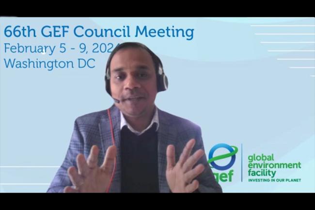 Aloke Barnwal, GEF Secretariat