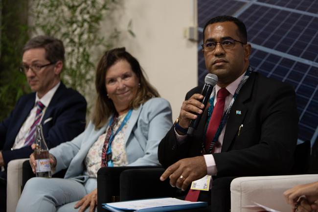Filimoni Vosarogo, Minister of Lands & Mineral Resources, Fiji - Reuse-Plastic-Solution-26Feb2024