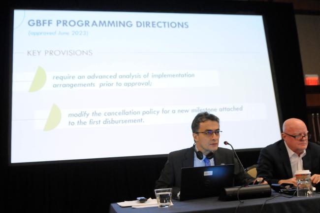 Henry Salazar, GEF Secretariat
