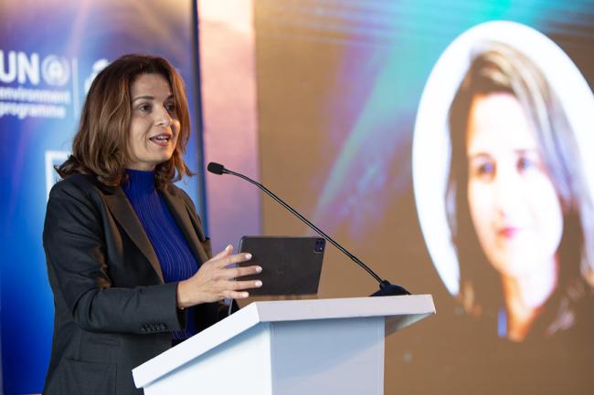Leila Benali President of UNEA-6 & Minister of Energy Transition and Sustainable Development- SPBF -27Feb2024