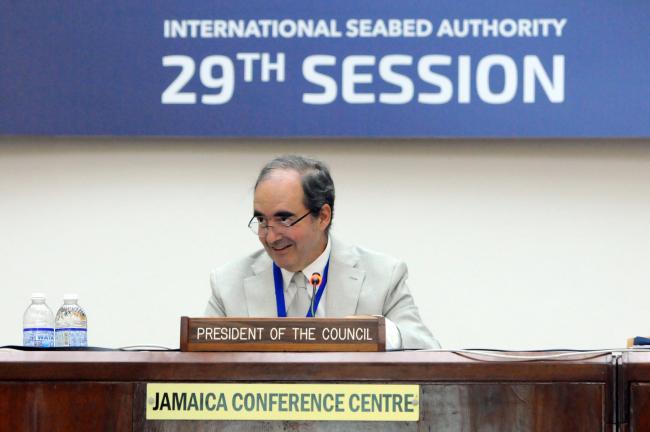 ISA-29 Interim Council President Juan José González Mijares, Mexico