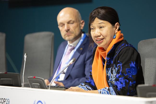 Bernadia Tjandradewi, Secretary General of UCLG Asia-Pacific - Towards a locally efficient mechanism - 18 Nov 2024