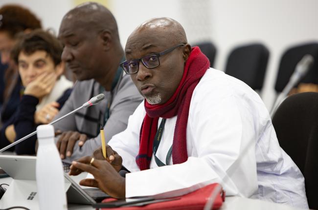 Édouard Herve Moby Mpah, Mayor of Douala IV, Cameroon- Rethinking Urban Landscapes - UNEP - UNCCD COP16 - 6 Nov