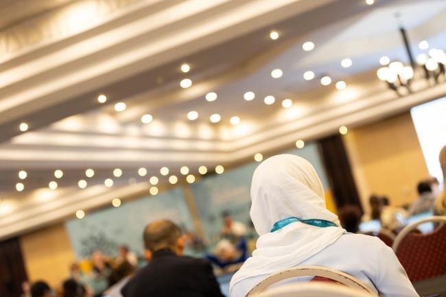 Delegate in plenary
