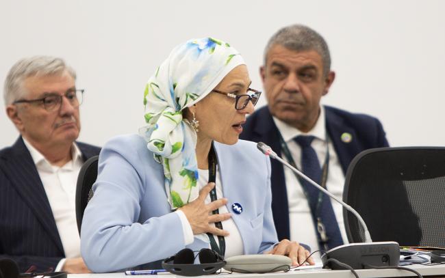 HRH Princess Basma bint Ali was designated, FAO Regional Goodwill Ambassador for the Near East and North Africa - Governance in Drylands - UNCCD COP16 - 6Dec2024
