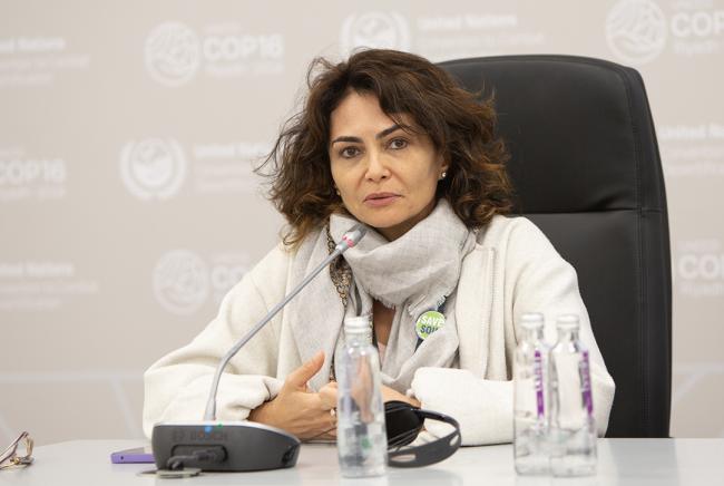 Iara Bueno Giacomini, Director of River Basin Rehabilitation, Access to Water and Multiple use of Water Resources - Freshwater Challenge - unccd-cop16-10dec2024