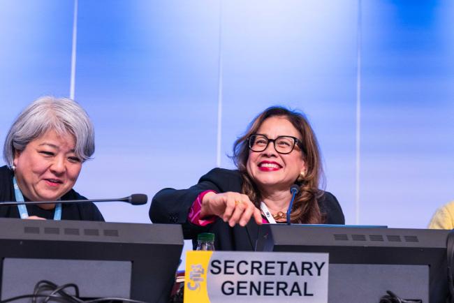 Ivonne Higuero, CITES Secretary-General - CITES_SC78_7feb2025-photo