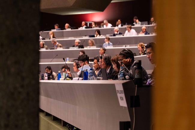 plenary from outside - CITES_SC78_8feb2025-photo