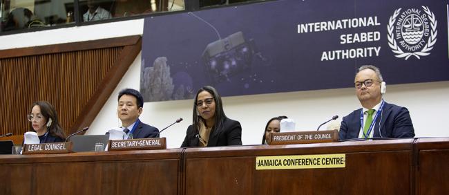 Dais during Opening - ISA-30_1-17March2025