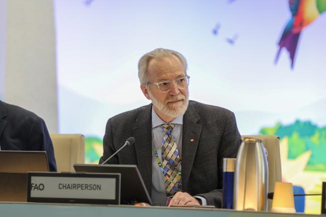 CGRFA 20 Chair Benoît Girard, Canada
