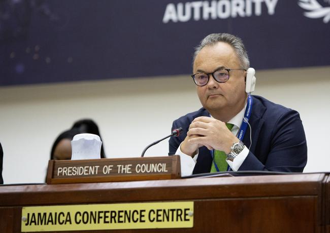 Olav Myklebust, Norway, Outgoing President of the Council - ISA-30_1-17March2025