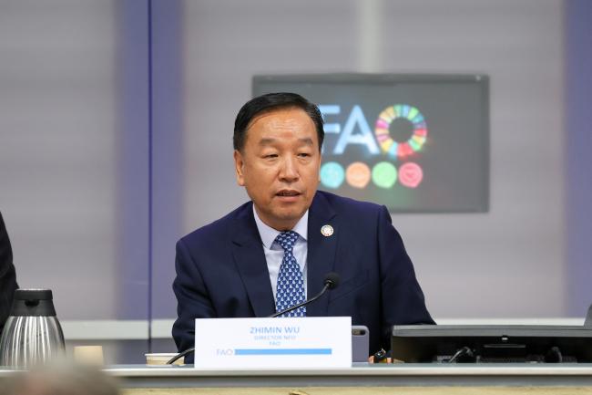 Zhimin Wu, Director, Forestry Division, FAO
