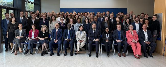 Family photo of participants at the 41st UN-Water meeting